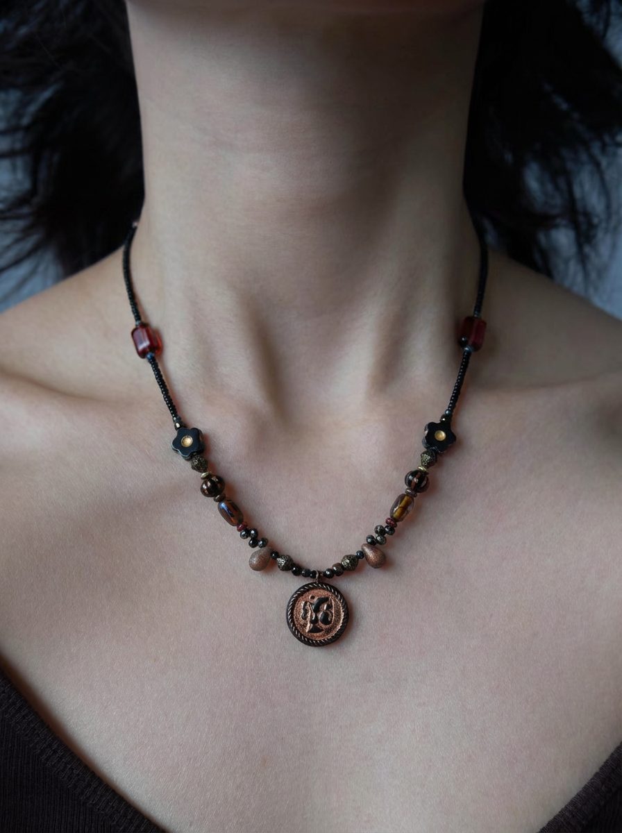 She Never Needed a Crown — Vintage Coin Pendant Necklace view 1